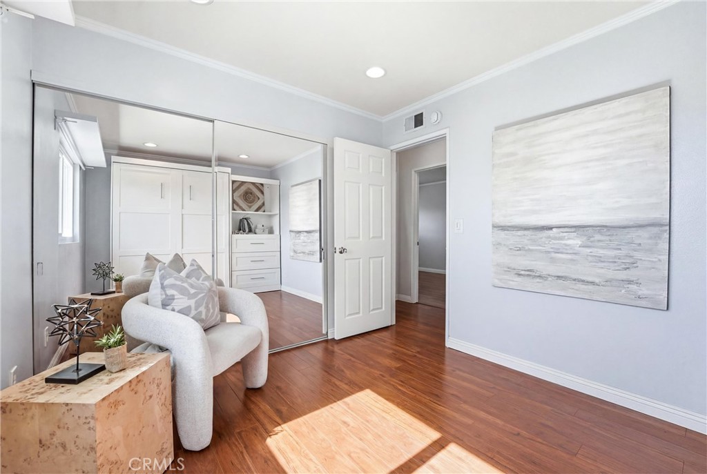 Flexible bedroom at 8322 Padrino with built-in Murphy bed